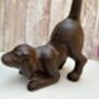 Dog Shaped Metal Kitchen Roll Holder Free Standing Gift, thumbnail 7 of 10