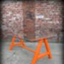 Industrial Glass A Frame Table Pc, thumbnail 6 of 6