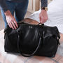 Personalised Weekend Holdall With Shoulder Strap, thumbnail 10 of 11