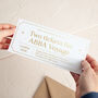 Personalised Foiled Gift Voucher, thumbnail 1 of 6