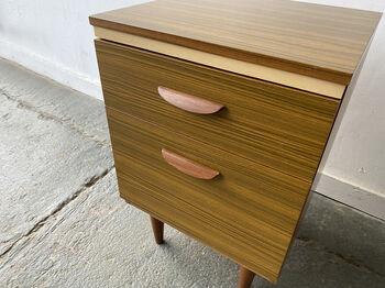 Vintage 1960’s Mid Century Bedside Cabinet, 5 of 8