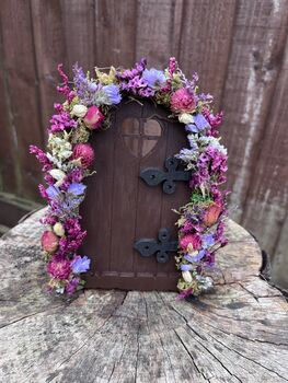 Dried Flower Fairy Door, 5 of 5