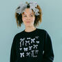 Bows Embroidered Sweatshirt, thumbnail 1 of 12