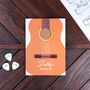 Personalised Guitar Notebook Journal, thumbnail 3 of 7