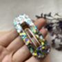 Multicolored Resin Hair Clip, thumbnail 2 of 2
