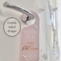 Personalised Bridal Door Hanger Double Sided, thumbnail 1 of 5