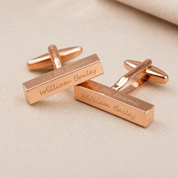 Personalised Engraved Graduation Cufflinks, 4 of 7