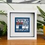 Personalised Neighbours Limited Edition Paper Cut, thumbnail 5 of 5