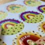 Personalised Seasonal Rainbow Stickers, thumbnail 7 of 8