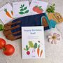 Mens Gardening Gloves And Grow Your Own Veg Seed Gift, thumbnail 1 of 8