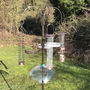 Deluxe Bird Feeder Station With Four Feeders And Baffle, thumbnail 1 of 12