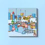 Birthday Kitchen Card | Cute Greetings Card, thumbnail 1 of 4