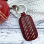 The Outswinger Cricket Keyring By The Game ™, thumbnail 4 of 7