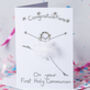 Personalised 3D First Holy Communion Card, thumbnail 3 of 3