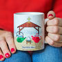 'Nativi Tea' Funny Christmas Mug, thumbnail 1 of 3