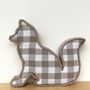 Personalised Fabric Letter And Fox Nursery Decor Set, thumbnail 3 of 3