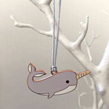Narwhal Christmas Decoration, 4 of 5