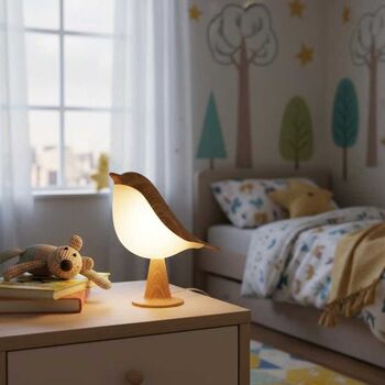 Bird Lamp Night Light, Dimmable Touch Contro, 3 of 5