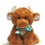 Mothers Day Moo Cow 20cm, Highland Cow, thumbnail 1 of 6