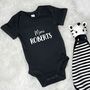 'Mini' Personalised Babygrow Gift For New Baby, thumbnail 7 of 10