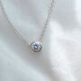 Diamond Solitaire Necklace, thumbnail 7 of 7