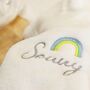 Personalised Rainbow Dressing Gown, thumbnail 3 of 7
