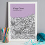 Personalised Kings Cross Print, thumbnail 5 of 10