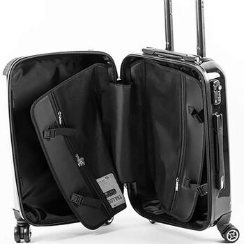 Amalfi Stripe Personalised Suitcase, 8 of 12