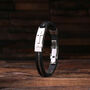 Personalised Christian Leather Bracelet, thumbnail 4 of 5