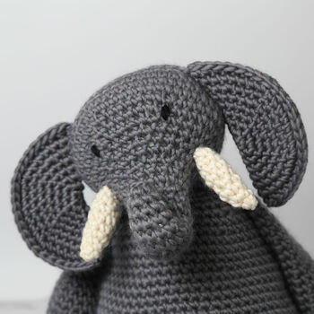 Elephant Crochet Kit Ruby, 3 of 6