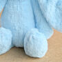 Personalised Blue Baby Bunny, thumbnail 2 of 4
