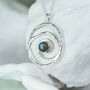 Labradorite Spiral Pendant, thumbnail 3 of 8