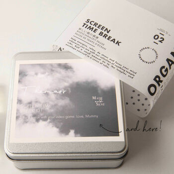 Screen Time Break Letterbox Pamper Kit Personalised, 2 of 3
