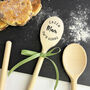 Personalised Best Cake/Biscuits Wooden Spoon, thumbnail 3 of 4