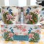 Set Of Four Gift Boxed Palace Mugs In Peacock Design, thumbnail 1 of 8