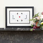 Personalised Initial Valentine Frame, thumbnail 1 of 5
