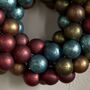 Recycled Glass Bauble Wreath, thumbnail 3 of 5