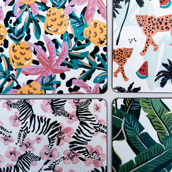 Tropical Placemats Pack Of Four, 3 of 12