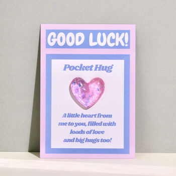 Letterbox Keepsake Greeting Card Gift Pocket Hugs, 7 of 10