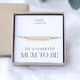 Mum To Be Bracelet – Mama Bracelet Gift For Pregnancy, thumbnail 1 of 5