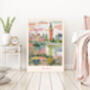 London City Travel Art Print, thumbnail 4 of 4