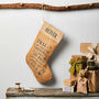 Personalised Night Before Christmas Stocking, thumbnail 1 of 4