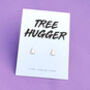 Tree Hugger Sterling Silver Earrings, thumbnail 1 of 3