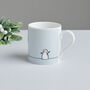 Christmas Mugs, Set Of Four, thumbnail 8 of 8