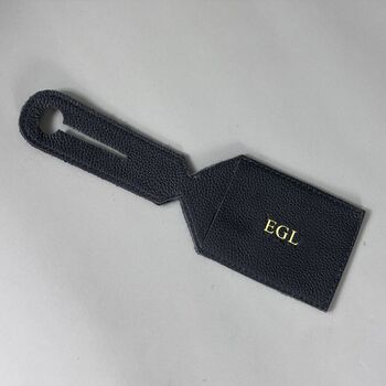 Mini Black Leather Belt Bag, 2 of 10