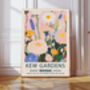 Kew Gardens Pink Floral Art Print, thumbnail 1 of 4