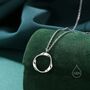 Mobius Circle Pendant Necklace, thumbnail 1 of 10