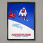 Kitzbuhel Downhill Ski Race Poster, thumbnail 1 of 7