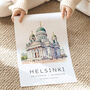 Fineland Destination Travel Print Of Helsinki, thumbnail 3 of 7