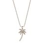 Oasis Palm Sterling Silver Necklace, thumbnail 6 of 11